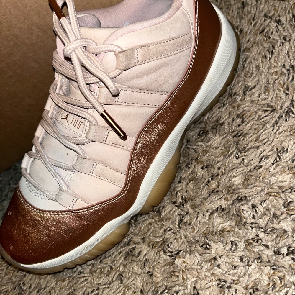 Women’s Rose Gold Jordan 11s